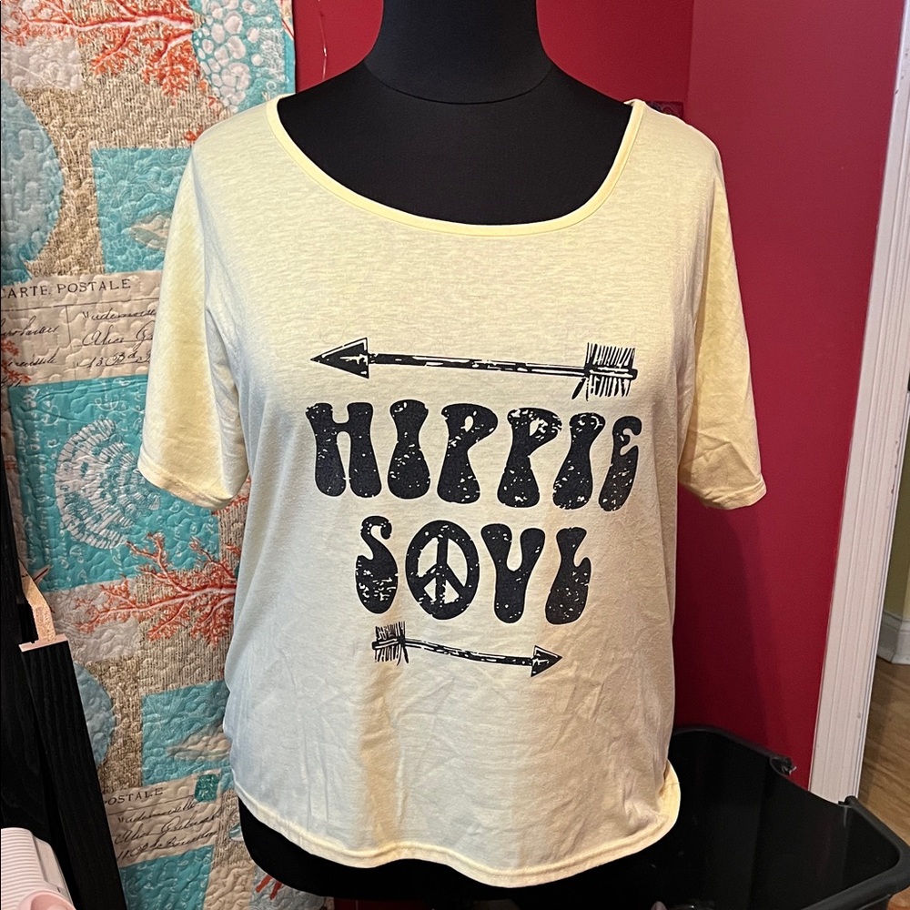 Hippie Soul Yellow Women's Top